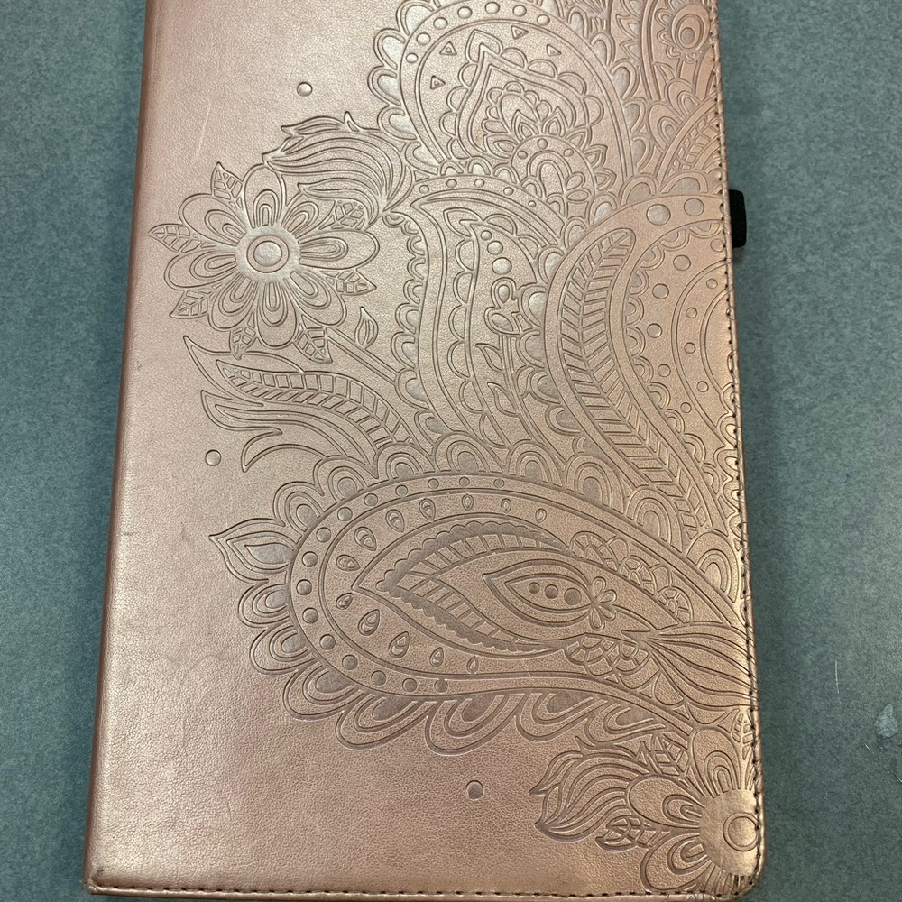 Pink Metallic tablet Holder